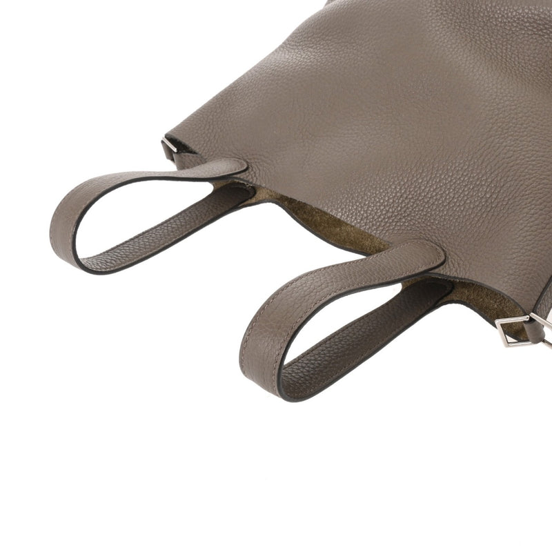 HERMES エルメス ピコタンロック PM エタン Y刻印(2020年頃) レディース トリヨンクレマンス ハンドバッグ ABランク 中古 銀蔵