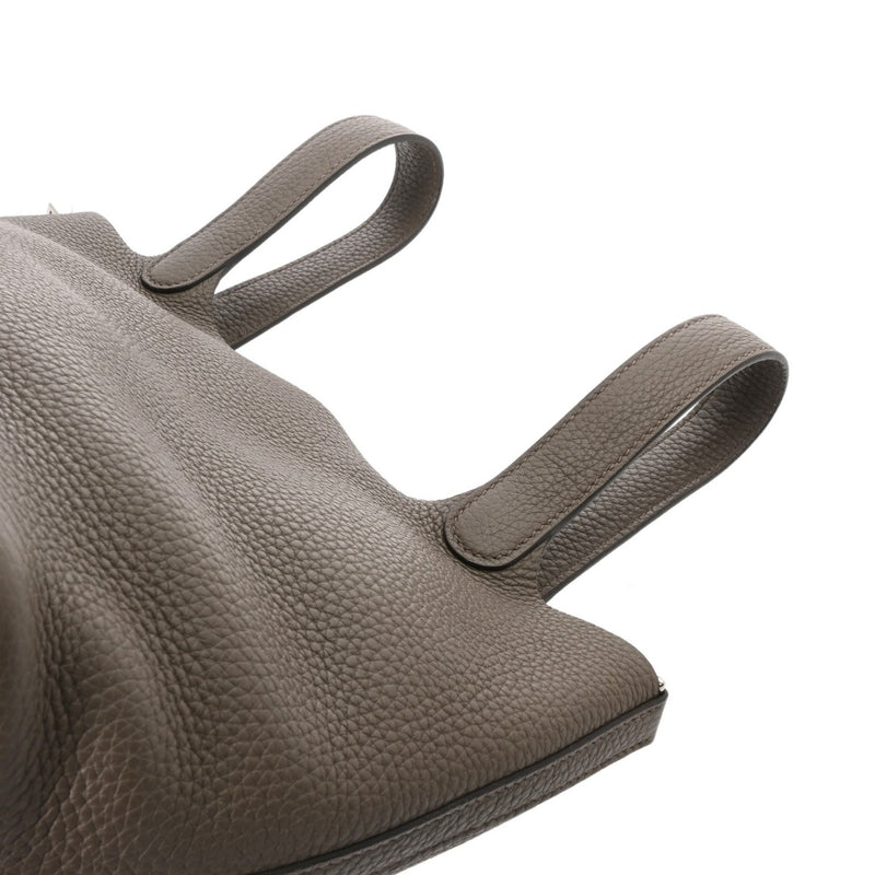 HERMES エルメス ピコタンロック PM エタン Y刻印(2020年頃) レディース トリヨンクレマンス ハンドバッグ ABランク 中古 銀蔵