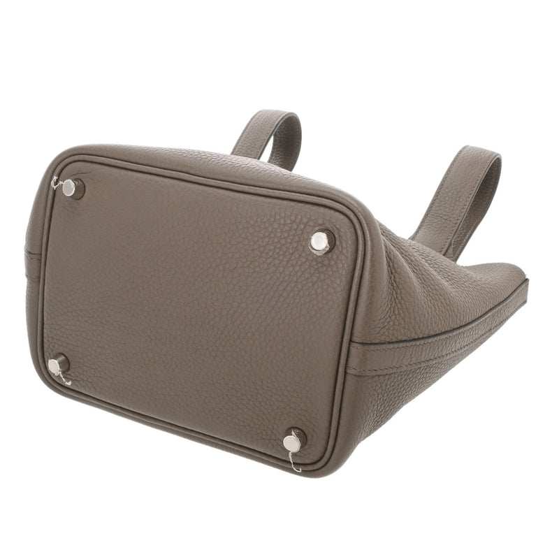 HERMES エルメス ピコタンロック PM エタン Y刻印(2020年頃) レディース トリヨンクレマンス ハンドバッグ ABランク 中古 銀蔵