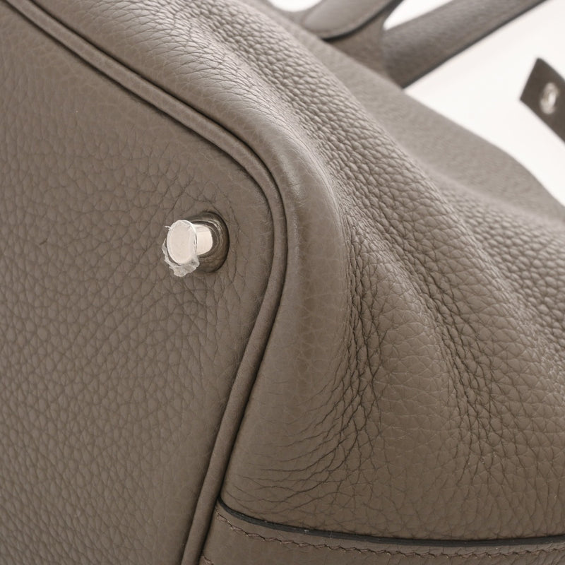 HERMES エルメス ピコタンロック PM エタン Y刻印(2020年頃) レディース トリヨンクレマンス ハンドバッグ ABランク 中古 銀蔵