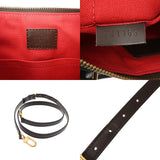 LOUIS VUITTON ルイヴィトン ダミエ シエナ PM ブラウン N41545 レディース ダミエキャンバス ハンドバッグ ABランク 中古 銀蔵