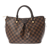 LOUIS VUITTON ルイヴィトン ダミエ シエナ PM ブラウン N41545 レディース ダミエキャンバス ハンドバッグ ABランク 中古 銀蔵