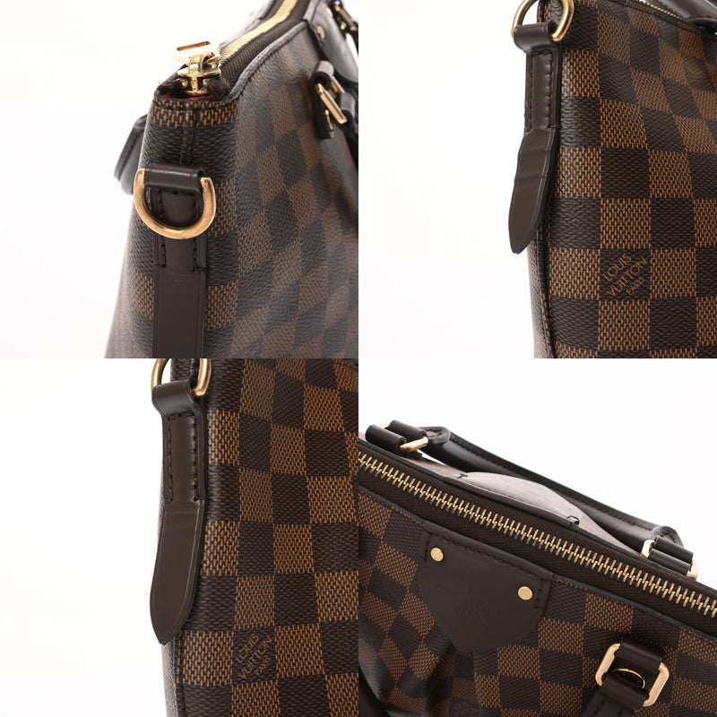 LOUIS VUITTON ルイヴィトン ダミエ シエナ PM ブラウン N41545 レディース ダミエキャンバス ハンドバッグ ABランク 中古 銀蔵