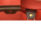 LOUIS VUITTON ルイヴィトン ダミエ ノリータ ブラウン N41455 ユニセックス ダミエキャンバス ハンドバッグ ABランク 中古 銀蔵