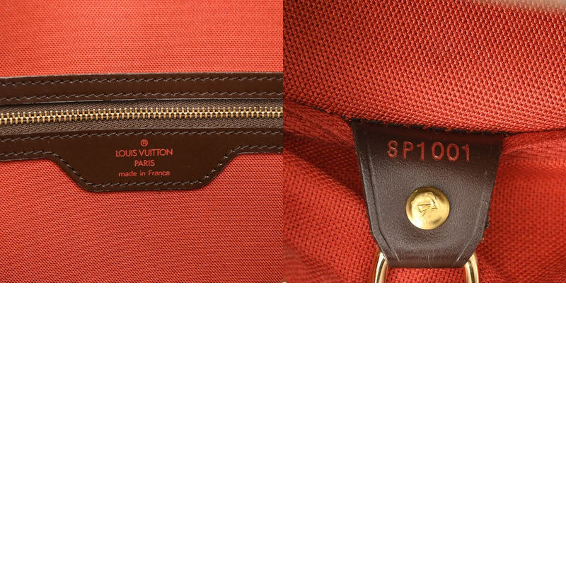 LOUIS VUITTON ルイヴィトン ダミエ ノリータ ブラウン N41455 ユニセックス ダミエキャンバス ハンドバッグ ABランク 中古 銀蔵