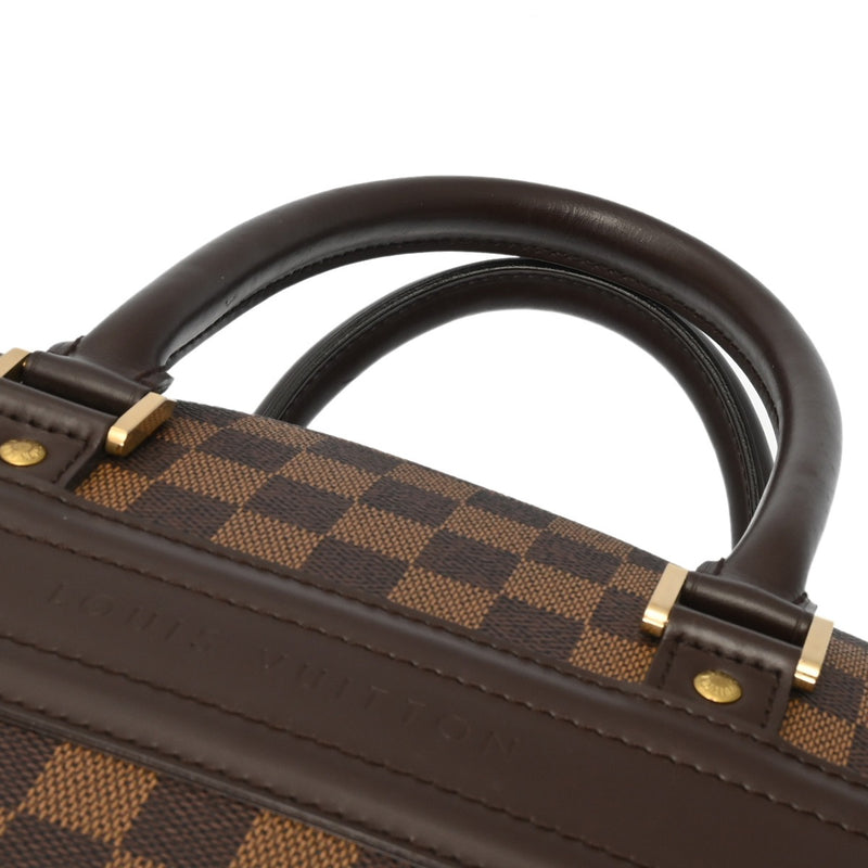 LOUIS VUITTON ルイヴィトン ダミエ ノリータ ブラウン N41455 ユニセックス ダミエキャンバス ハンドバッグ ABランク 中古 銀蔵