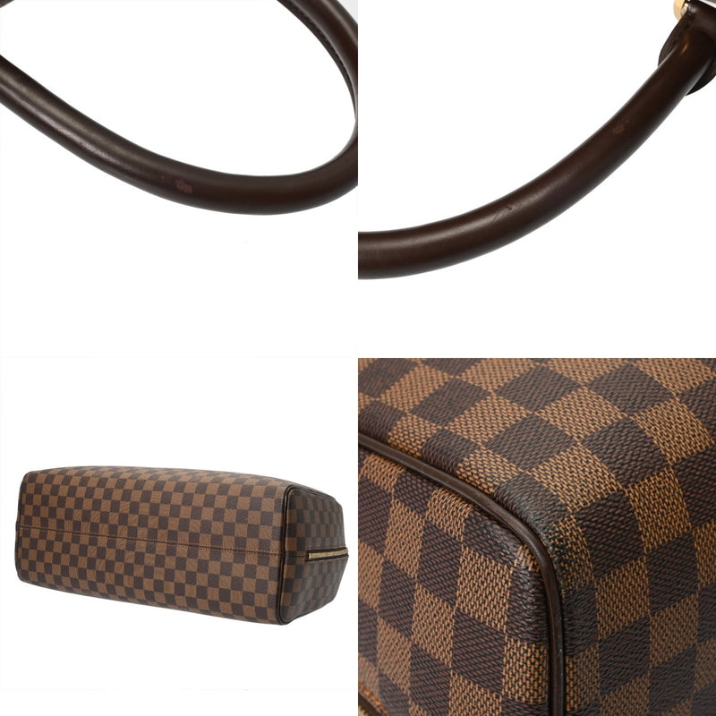LOUIS VUITTON ルイヴィトン ダミエ ノリータ ブラウン N41455 ユニセックス ダミエキャンバス ハンドバッグ ABランク 中古 銀蔵