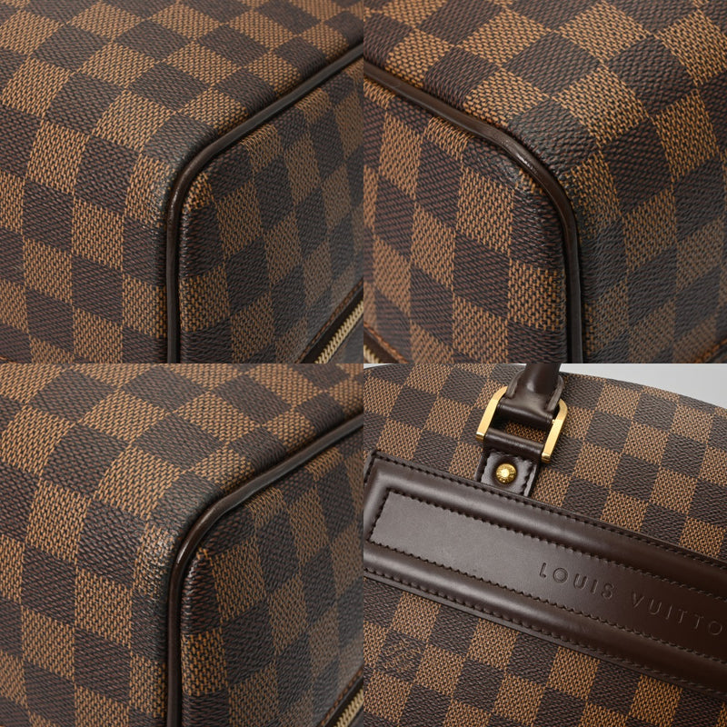 LOUIS VUITTON ルイヴィトン ダミエ ノリータ ブラウン N41455 ユニセックス ダミエキャンバス ハンドバッグ ABランク 中古 銀蔵