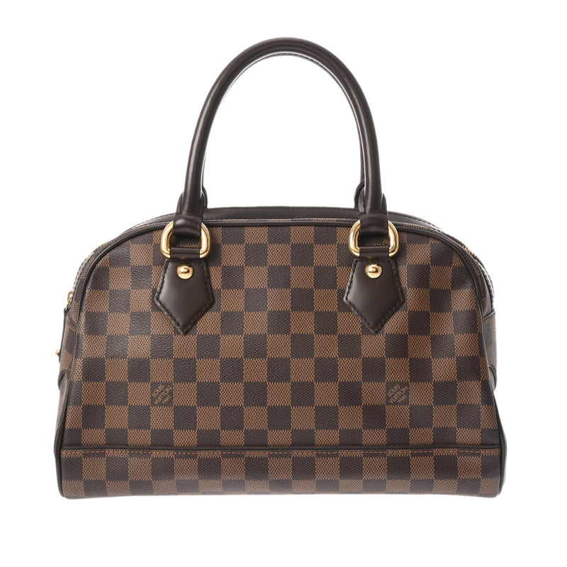 LOUIS VUITTON ルイヴィトン ダミエ ドゥオモ ブラウン N60008 レディース ダミエキャンバス ハンドバッグ ABランク 中古 銀蔵