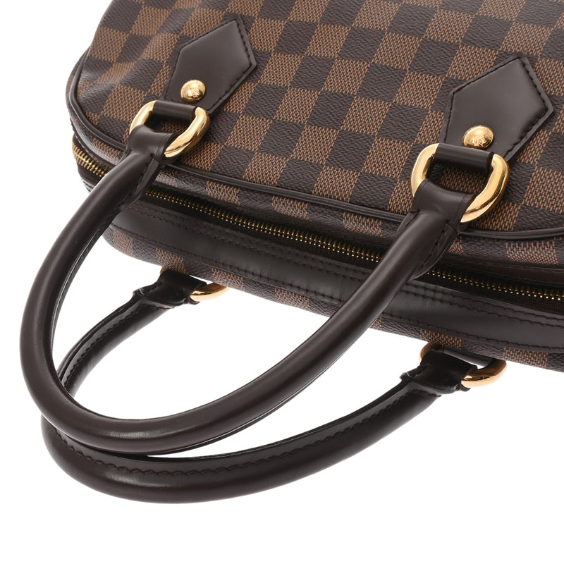 LOUIS VUITTON ルイヴィトン ダミエ ドゥオモ ブラウン N60008 レディース ダミエキャンバス ハンドバッグ ABランク 中古 銀蔵