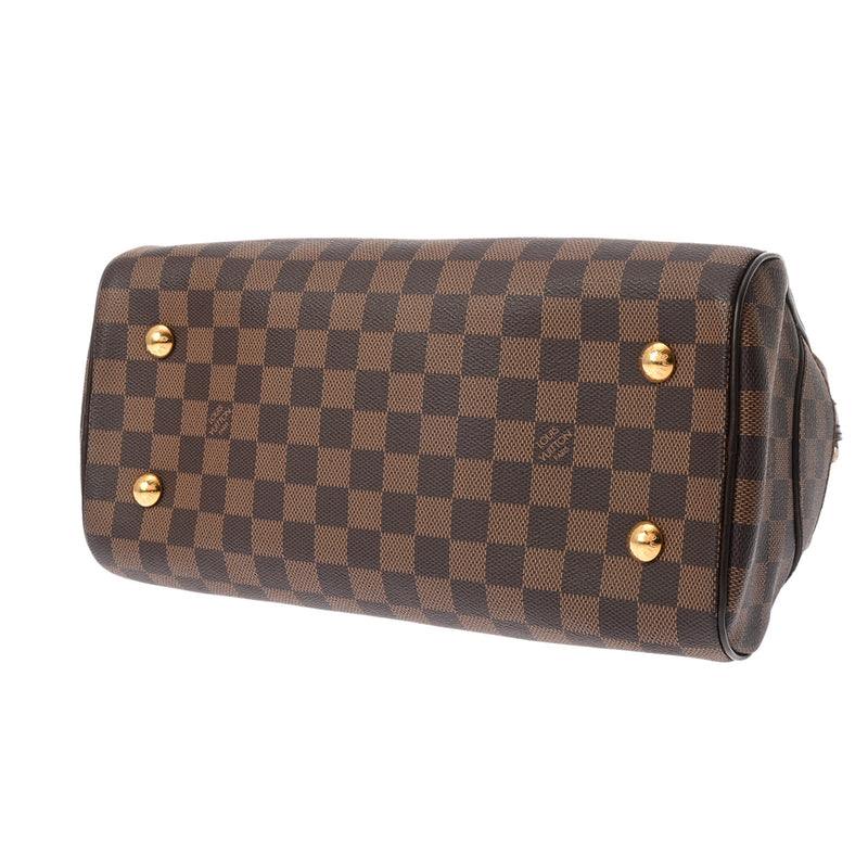 LOUIS VUITTON ルイヴィトン ダミエ ドゥオモ ブラウン N60008 レディース ダミエキャンバス ハンドバッグ ABランク 中古 銀蔵