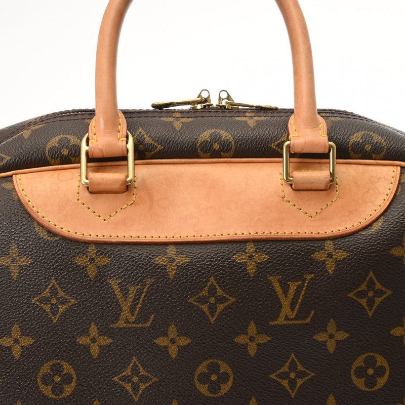 LOUIS VUITTON ルイヴィトン モノグラム ドーヴィル ブラウン M47270 レディース モノグラムキャンバス ハンドバッグ Bランク 中古 銀蔵