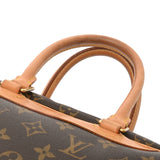 LOUIS VUITTON ルイヴィトン モノグラム ドーヴィル ブラウン M47270 レディース モノグラムキャンバス ハンドバッグ Bランク 中古 銀蔵