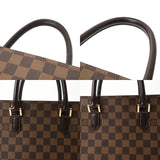 LOUIS VUITTON ルイヴィトン ダミエ ヴェニス PM トートバッグ ブラウン N51145 ユニセックス ダミエキャンバス ハンドバッグ Bランク 中古 銀蔵