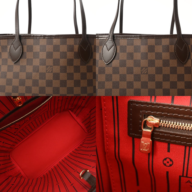 LOUIS VUITTON ルイヴィトン ダミエ ネヴァーフル MM 旧型 ブラウン N51105 レディース ダミエキャンバス トートバッグ ABランク 中古 銀蔵