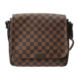 LOUIS VUITTON ルイヴィトン ダミエ ディストリクト PM ブラウン N41213 レディース ダミエキャンバス ショルダーバッグ Bランク 中古 銀蔵