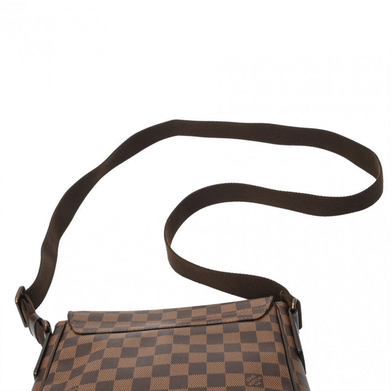 LOUIS VUITTON ルイヴィトン ダミエ ディストリクト PM ブラウン N41213 レディース ダミエキャンバス ショルダーバッグ Bランク 中古 銀蔵