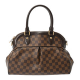 LOUIS VUITTON ルイヴィトン ダミエ トレヴィ PM ブラウン N51997 ボーイズ ダミエキャンバス ハンドバッグ ABランク 中古 銀蔵