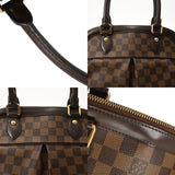 LOUIS VUITTON ルイヴィトン ダミエ トレヴィ PM ブラウン N51997 ボーイズ ダミエキャンバス ハンドバッグ ABランク 中古 銀蔵