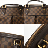 LOUIS VUITTON ルイヴィトン ダミエ トレヴィ PM ブラウン N51997 レディース ダミエキャンバス ハンドバッグ ABランク 中古 銀蔵