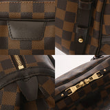 LOUIS VUITTON ルイヴィトン ダミエ リヴィントン PM ブラウン N41157 レディース ダミエキャンバス ハンドバッグ ABランク 中古 銀蔵