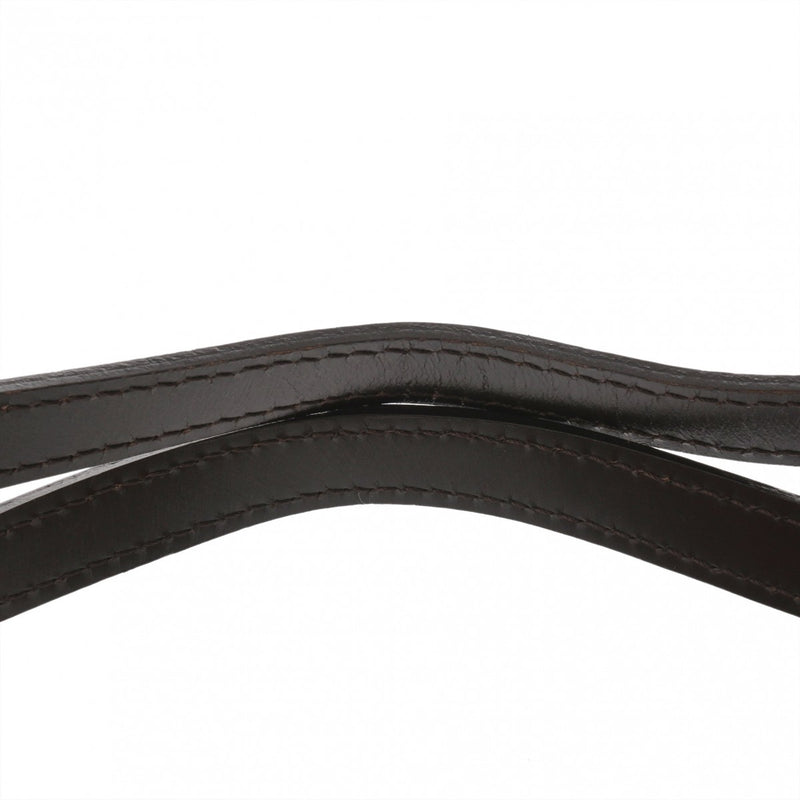 LOUIS VUITTON ルイヴィトン ダミエ リヴィントン PM ブラウン N41157 レディース ダミエキャンバス ハンドバッグ ABランク 中古 銀蔵