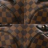 LOUIS VUITTON ルイヴィトン ダミエ リヴィントン PM ブラウン N41157 レディース ダミエキャンバス ハンドバッグ ABランク 中古 銀蔵