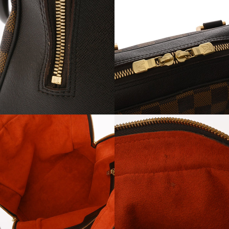 LOUIS VUITTON ルイヴィトン ダミエ ブレラ ブラウン N51150 レディース ダミエキャンバス ハンドバッグ ABランク 中古 銀蔵