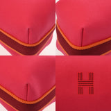 HERMES エルメス ブリッドアブラック PM ハイビスカス シルバー金具 レディース コットン100％ ポーチ 未使用 銀蔵