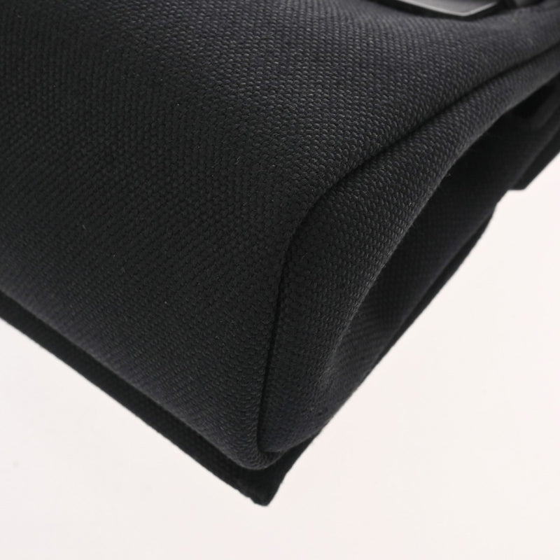 HERMES エルメス エールバッグ ジップ 20 ミニ 2WAY ブラック K刻印(20025年頃) レディース トワルアッシュ ヴァッシュハンター ハンドバッグ 未使用 銀蔵