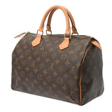LOUIS VUITTON ルイヴィトン モノグラム スピーディ 30 新型 ブラウン M41108 レディース モノグラムキャンバス ハンドバッグ ABランク 中古 銀蔵