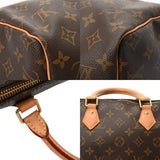 LOUIS VUITTON ルイヴィトン モノグラム スピーディ 30 新型 ブラウン M41108 レディース モノグラムキャンバス ハンドバッグ ABランク 中古 銀蔵