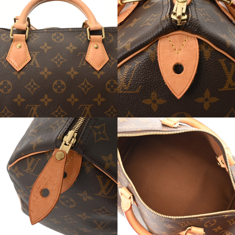 LOUIS VUITTON ルイヴィトン モノグラム スピーディ 30 新型 ブラウン M41108 レディース モノグラムキャンバス ハンドバッグ ABランク 中古 銀蔵