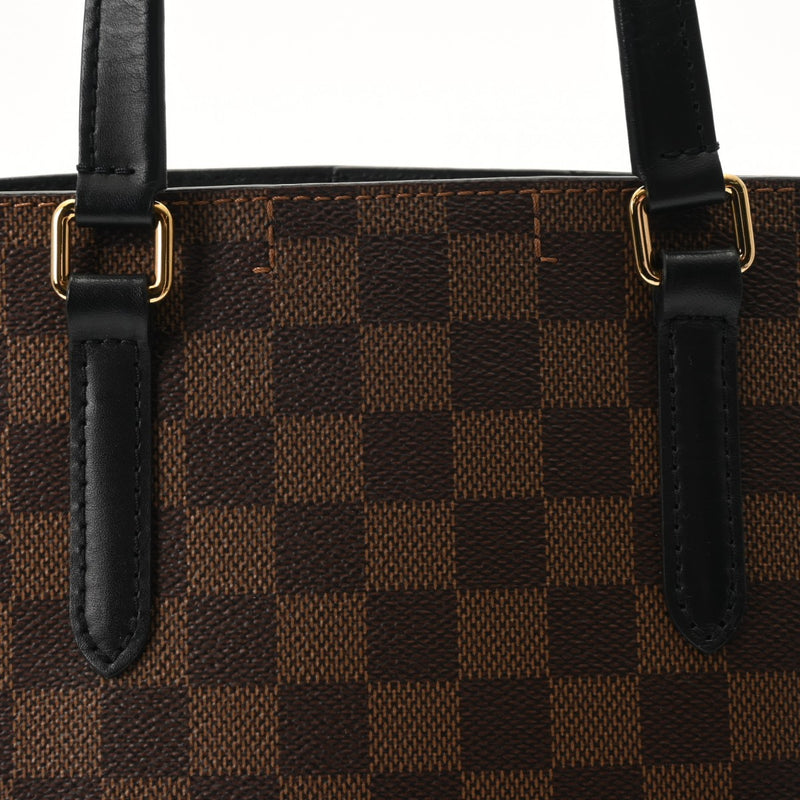 LOUIS VUITTON ルイヴィトン ダミエ ベルモント NV MM 2WAY ノワール N60297 レディース ダミエキャンバス トートバッグ ABランク 中古 銀蔵