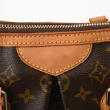 LOUIS VUITTON ルイヴィトン モノグラム パレルモ PM 2WAY ブラウン M40145 レディース モノグラムキャンバス ハンドバッグ ABランク 中古 銀蔵