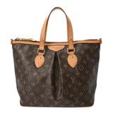 LOUIS VUITTON ルイヴィトン モノグラム パレルモ PM 2WAY ブラウン M40145 レディース モノグラムキャンバス ハンドバッグ ABランク 中古 銀蔵