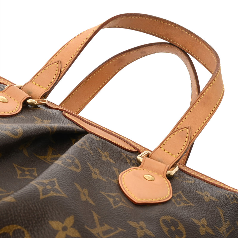 LOUIS VUITTON ルイヴィトン モノグラム パレルモ PM 2WAY ブラウン M40145 レディース モノグラムキャンバス ハンドバッグ ABランク 中古 銀蔵