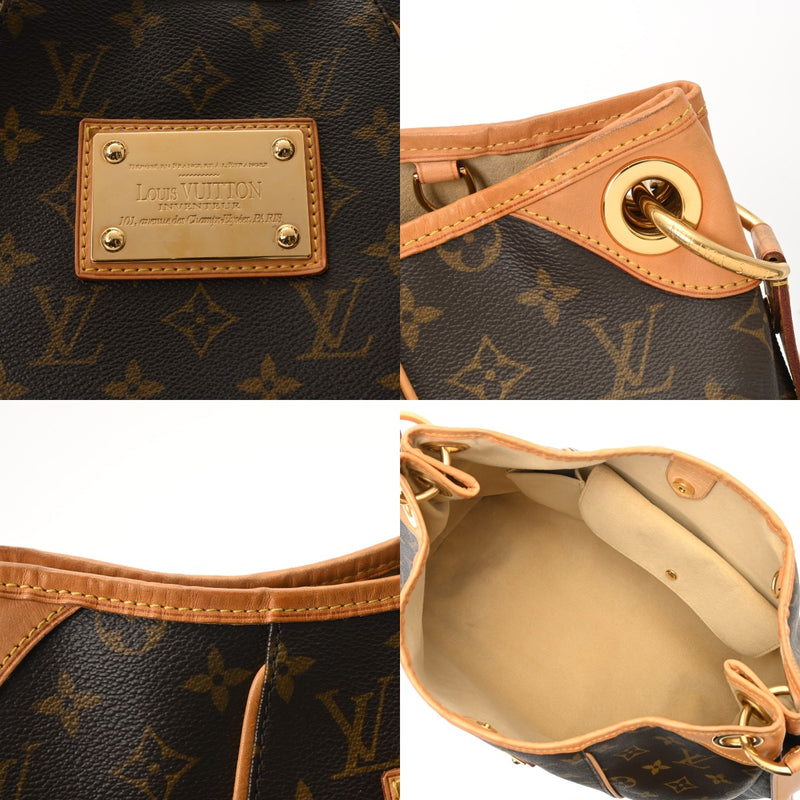 LOUIS VUITTON ルイヴィトン モノグラム ガリエラ PM ブラウン M56382 レディース モノグラムキャンバス ショルダーバッグ ABランク 中古 銀蔵