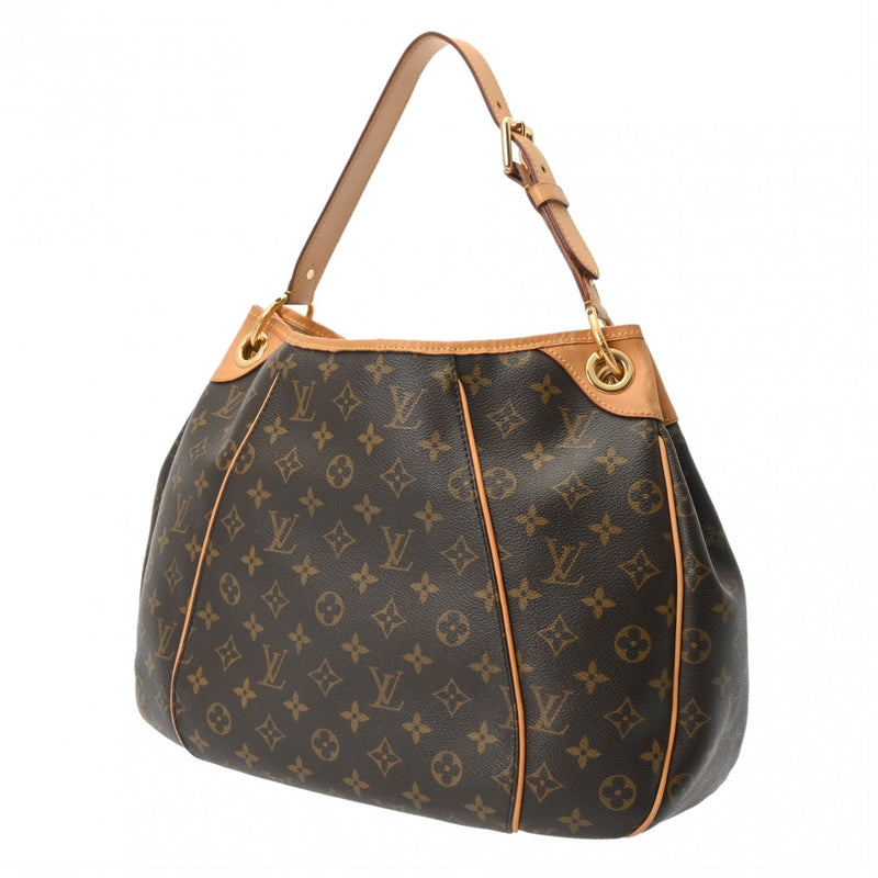 LOUIS VUITTON ルイヴィトン モノグラム ガリエラ PM ブラウン M56382 レディース モノグラムキャンバス ショルダーバッグ ABランク 中古 銀蔵