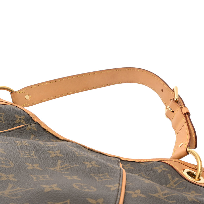 LOUIS VUITTON ルイヴィトン モノグラム ガリエラ PM ブラウン M56382 レディース モノグラムキャンバス ショルダーバッグ ABランク 中古 銀蔵
