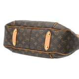 LOUIS VUITTON ルイヴィトン モノグラム ガリエラ PM ブラウン M56382 レディース モノグラムキャンバス ショルダーバッグ ABランク 中古 銀蔵