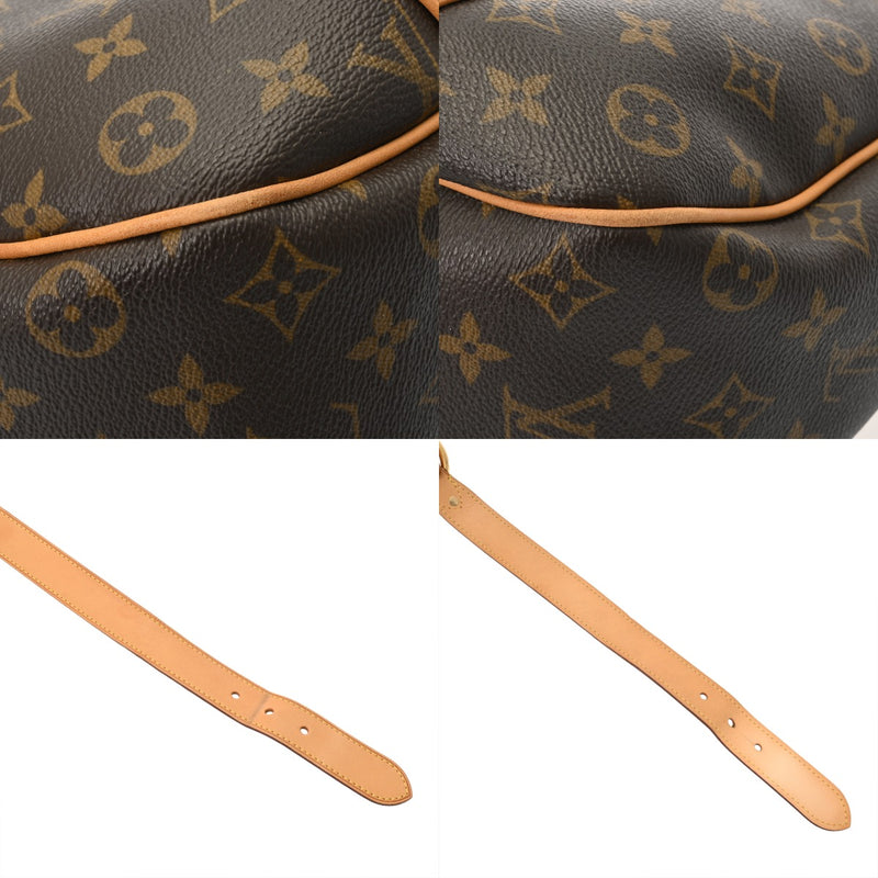 LOUIS VUITTON ルイヴィトン モノグラム ガリエラ PM ブラウン M56382 レディース モノグラムキャンバス ショルダーバッグ ABランク 中古 銀蔵