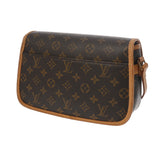 LOUIS VUITTON ルイヴィトン モノグラム ソローニュ ブラウン M42250 レディース モノグラムキャンバス ショルダーバッグ Bランク 中古 銀蔵