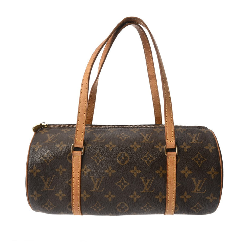 LOUIS VUITTON ルイヴィトン モノグラム パピヨン30 ブラウン M51385 レディース モノグラムキャンバス ハンドバッグ Bランク 中古 銀蔵