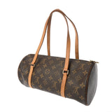 LOUIS VUITTON ルイヴィトン モノグラム パピヨン30 ブラウン M51385 レディース モノグラムキャンバス ハンドバッグ Bランク 中古 銀蔵