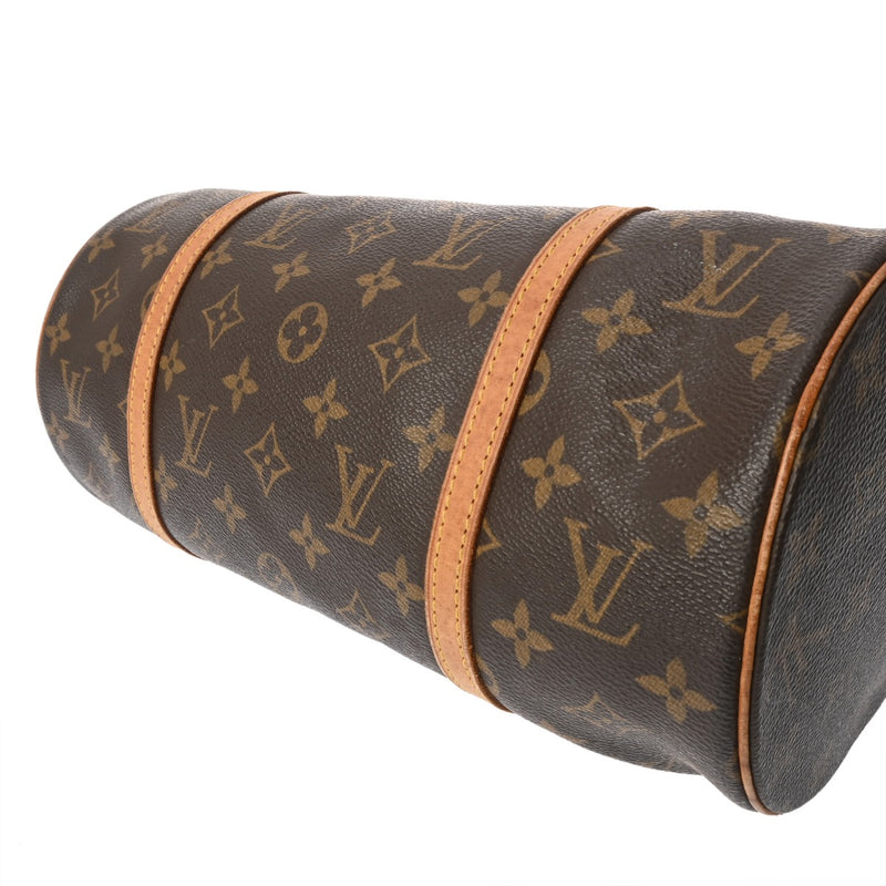 LOUIS VUITTON ルイヴィトン モノグラム パピヨン30 ブラウン M51385 レディース モノグラムキャンバス ハンドバッグ Bランク 中古 銀蔵