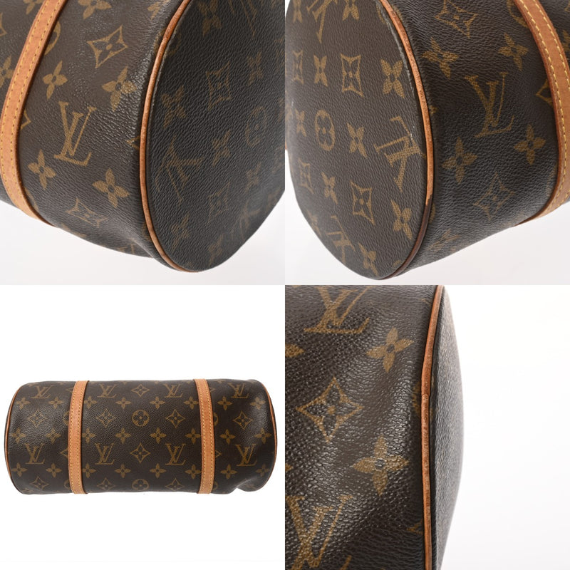 LOUIS VUITTON ルイヴィトン モノグラム パピヨン30 ブラウン M51385 レディース モノグラムキャンバス ハンドバッグ Bランク 中古 銀蔵