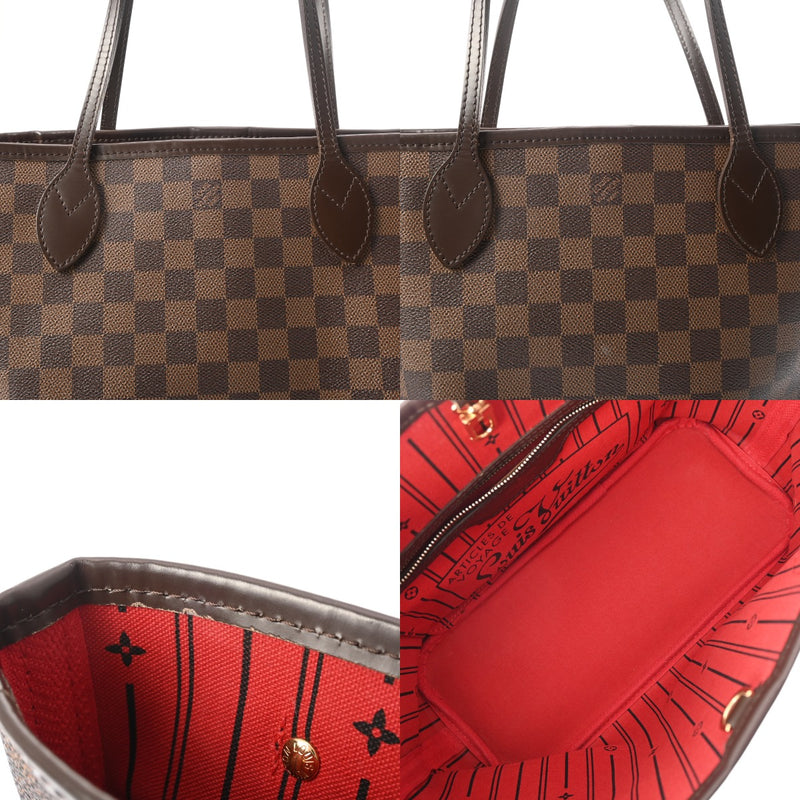 LOUIS VUITTON ルイヴィトン ダミエ ネヴァーフル PM 旧型 ブラウン N51109 レディース ダミエキャンバス ハンドバッグ Bランク 中古 銀蔵