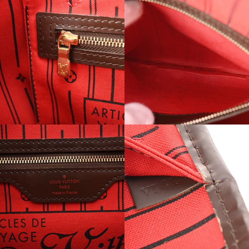 LOUIS VUITTON ルイヴィトン ダミエ ネヴァーフル PM 旧型 ブラウン N51109 レディース ダミエキャンバス ハンドバッグ Bランク 中古 銀蔵