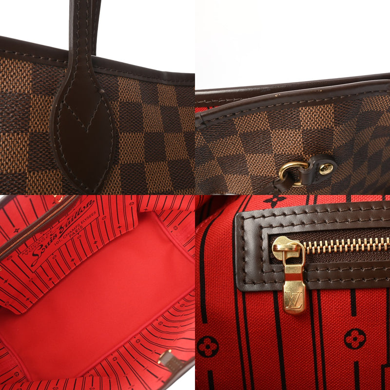 LOUIS VUITTON ルイヴィトン ダミエ ネヴァーフル GM 旧型 ブラウン N51106 レディース ダミエキャンバス トートバッグ Aランク 中古 銀蔵